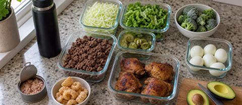 Simple Keto Meal Prep for Busy Weeks That Actually Gets Used
